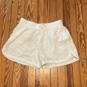 Pact white shorts NWT
